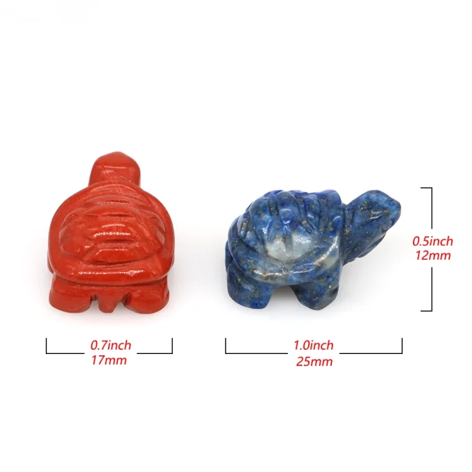 Mini tortue Jaspe rouge