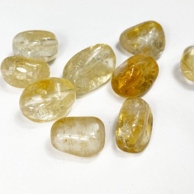 Pierre rouler Citrine