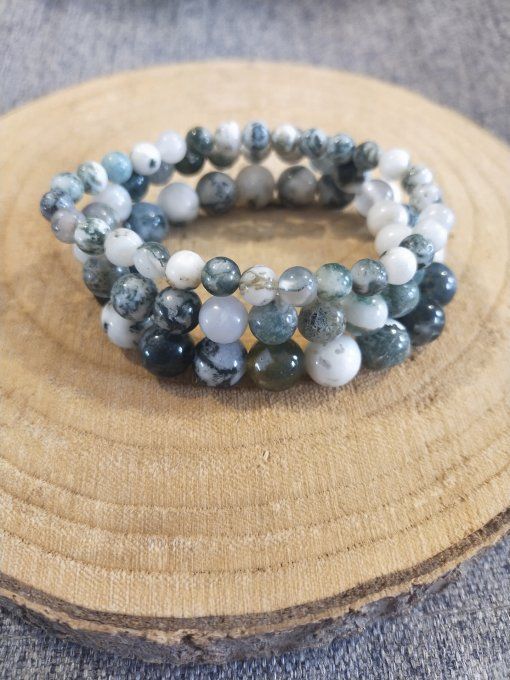 Bracelet Agate arbre 