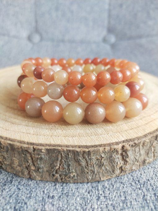 Bracelet Aventurine orange