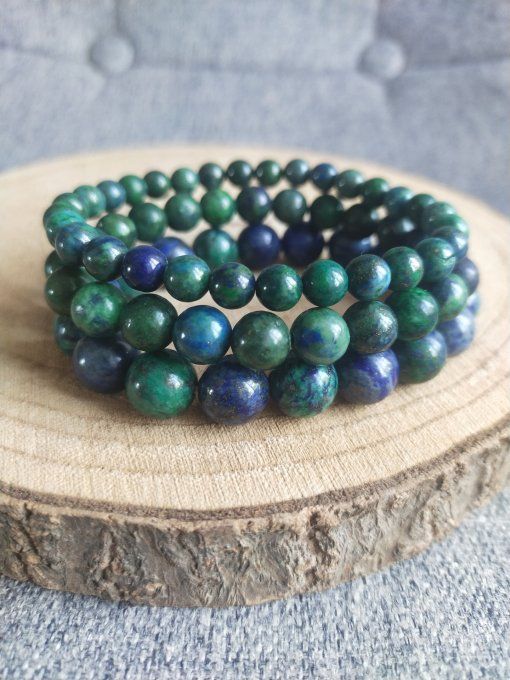 Bracelet Azurite malachite