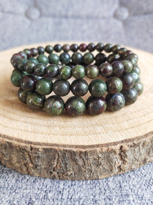 Bracelet Jaspe sang de dragon