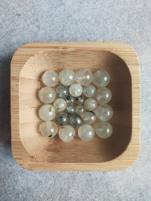 Perle Prehnite à l'unité