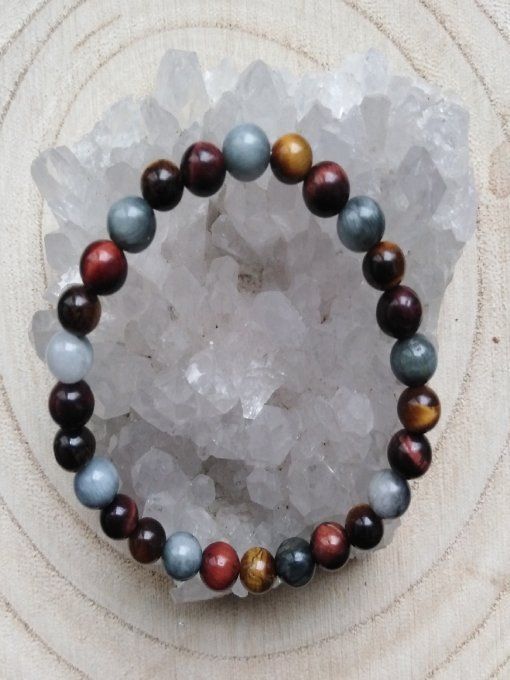 Bracelet enfant : Oeil d'aigle / Taureau / Tigre