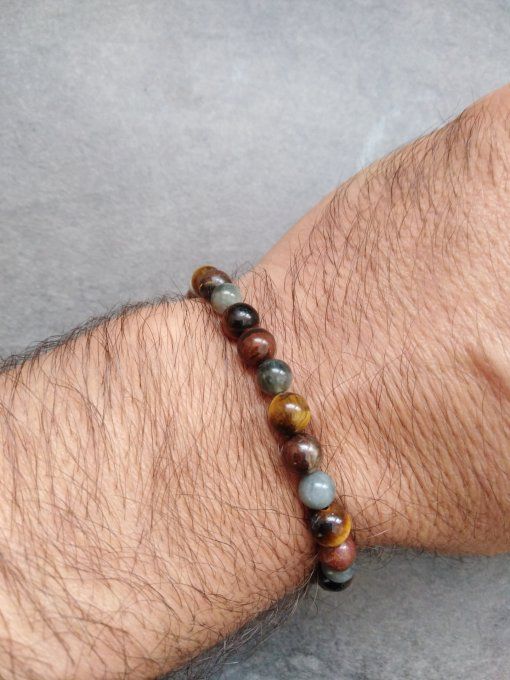 Bracelet Oeil d'aigle / Taureau / Tigre