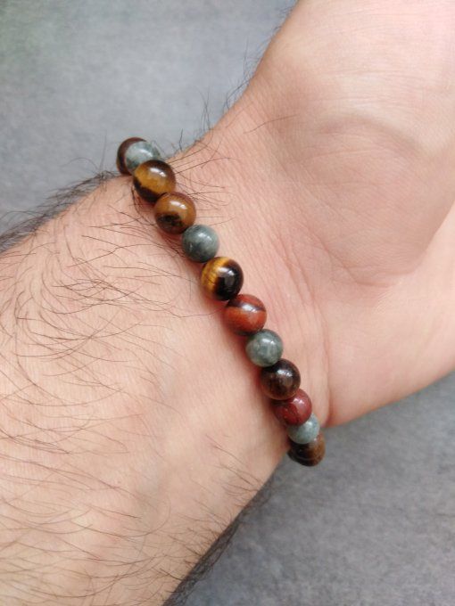 Bracelet Oeil d'aigle / Taureau / Tigre