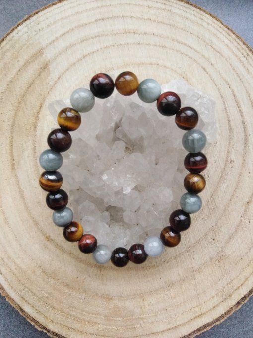 Bracelet Oeil d'aigle / Taureau / Tigre