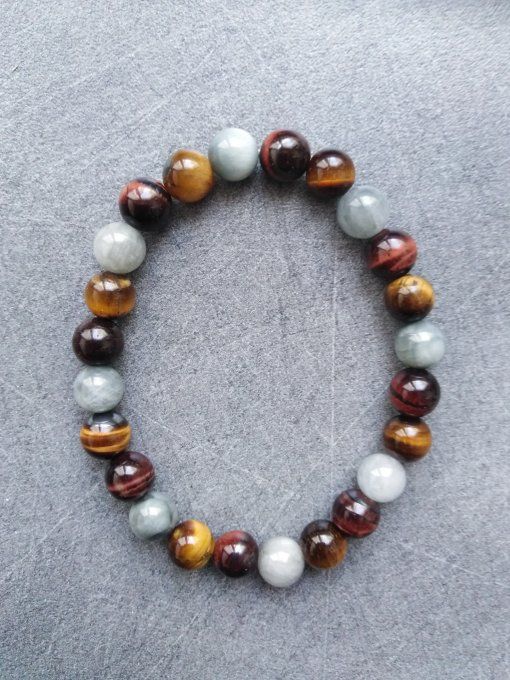 Bracelet Oeil d'aigle / Taureau / Tigre