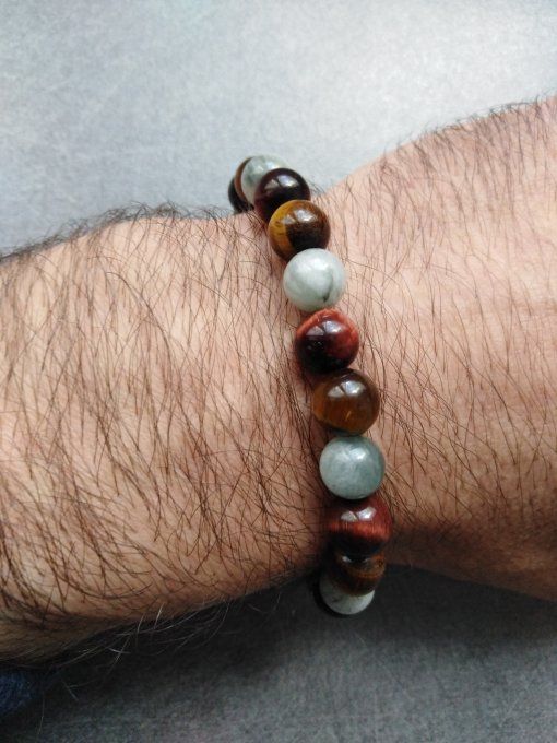 Bracelet Oeil d'aigle / Taureau / Tigre