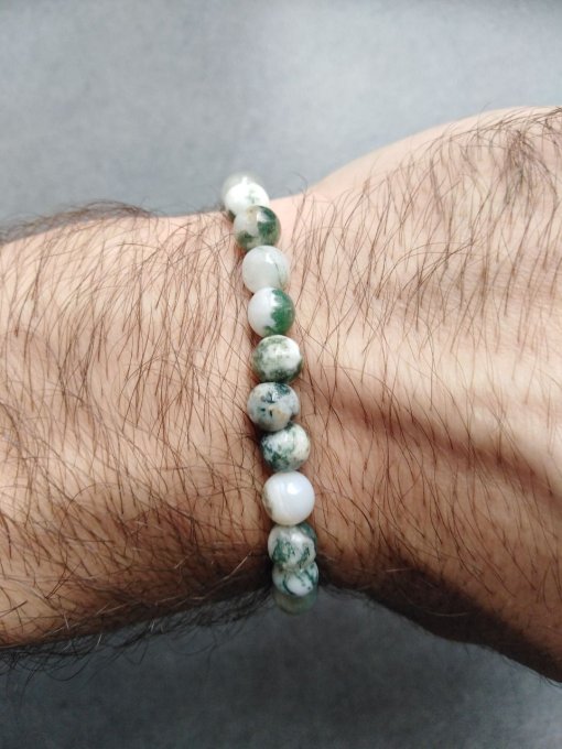 Bracelet Agate arbre 