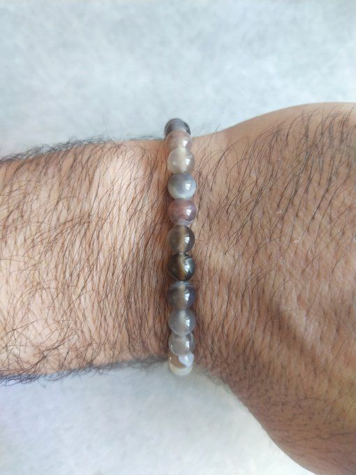 Bracelet Agate de botswana
