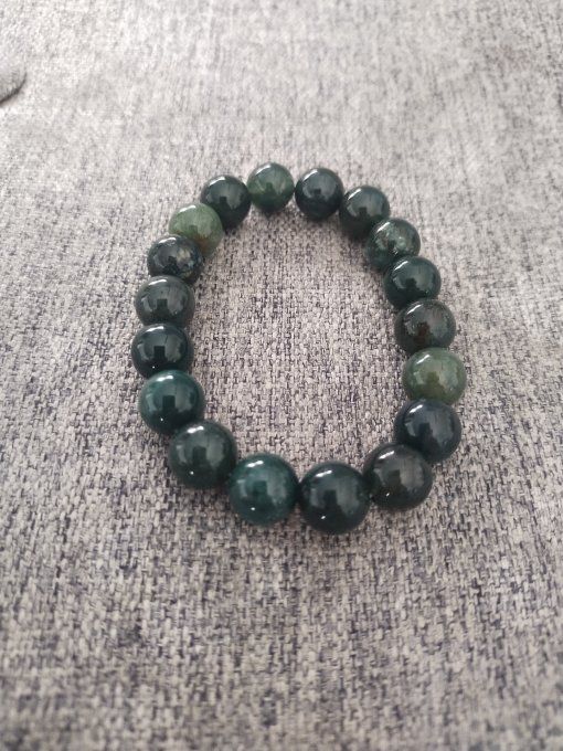 Bracelet Agate mousse
