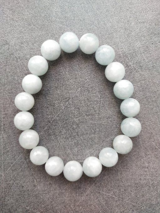 Perle Aigue marine à l'unité