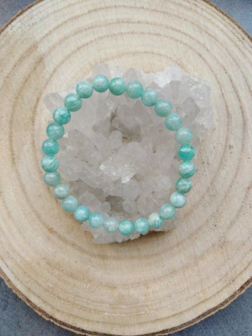 Bracelet Amazonite (Taille enfant)