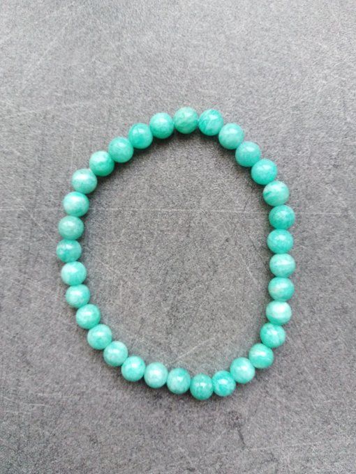 Perle Amazonite à l'unité