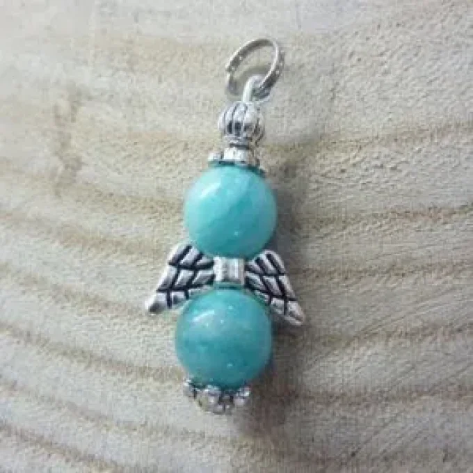Pendentif ange Amazonite 