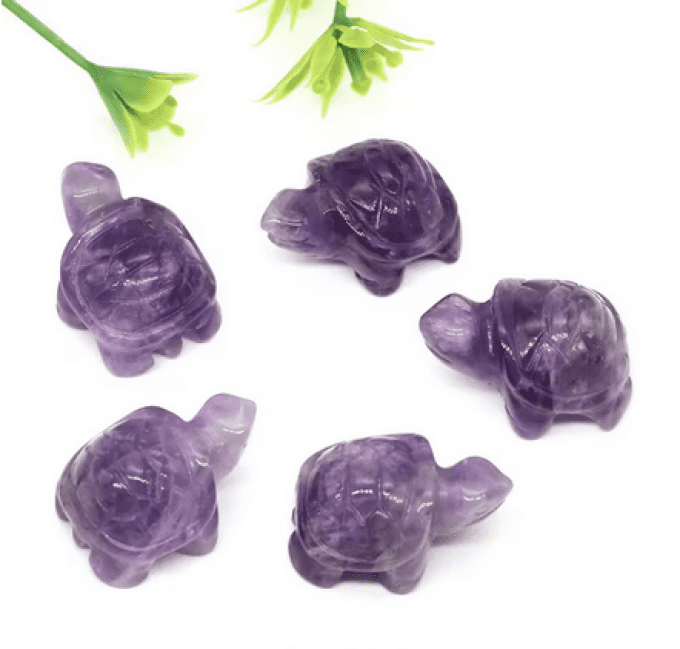 Mini tortue Améthyste