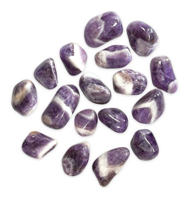 Pierre rouler Amethyste chevrons