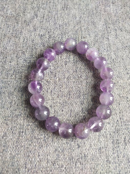 Bracelet Améthyste clair