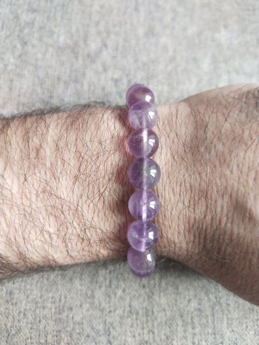 Bracelet Améthyste clair