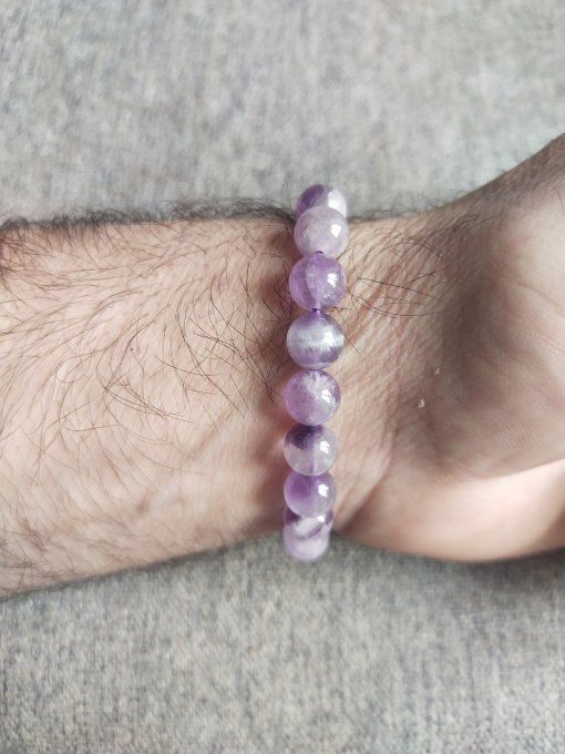 Bracelet Améthyste clair