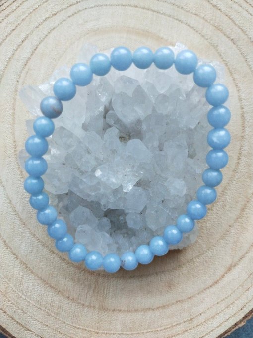 Bracelet Angelite (Taille enfant)