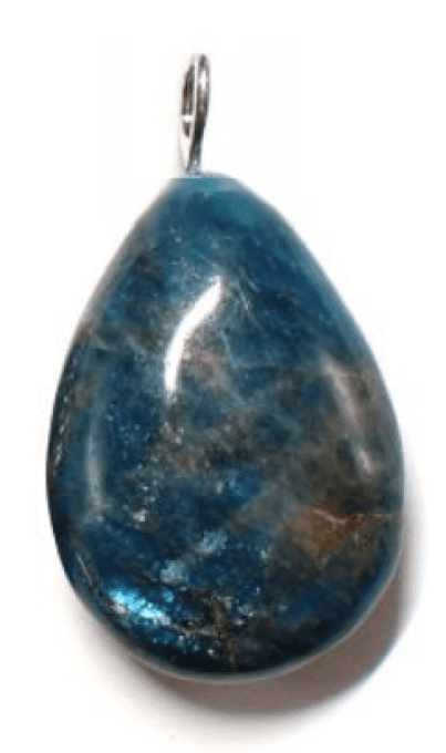 Pendentif Apatite forme libre