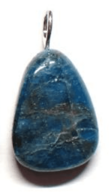 Pendentif Apatite forme libre