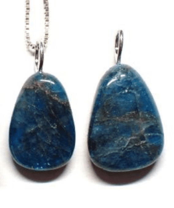 Pendentif Apatite forme libre
