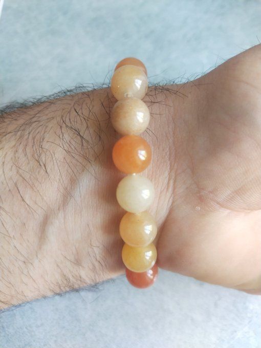 Bracelet Aventurine orange