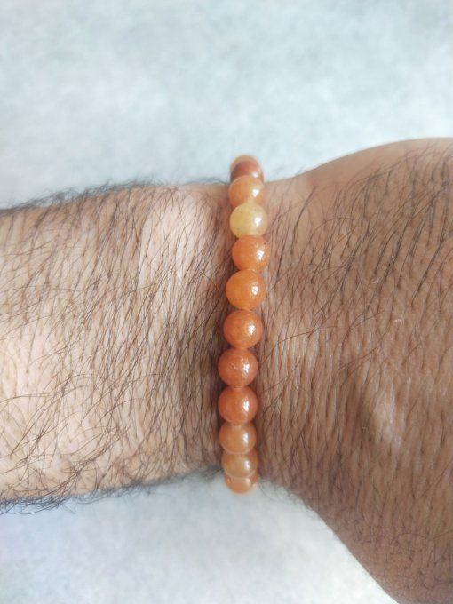 Bracelet Aventurine orange