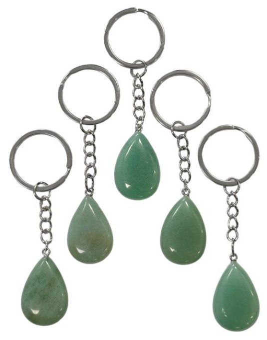 Porte clés Aventurine verte