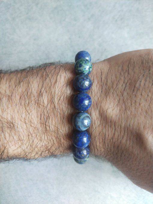 Bracelet Azurite malachite