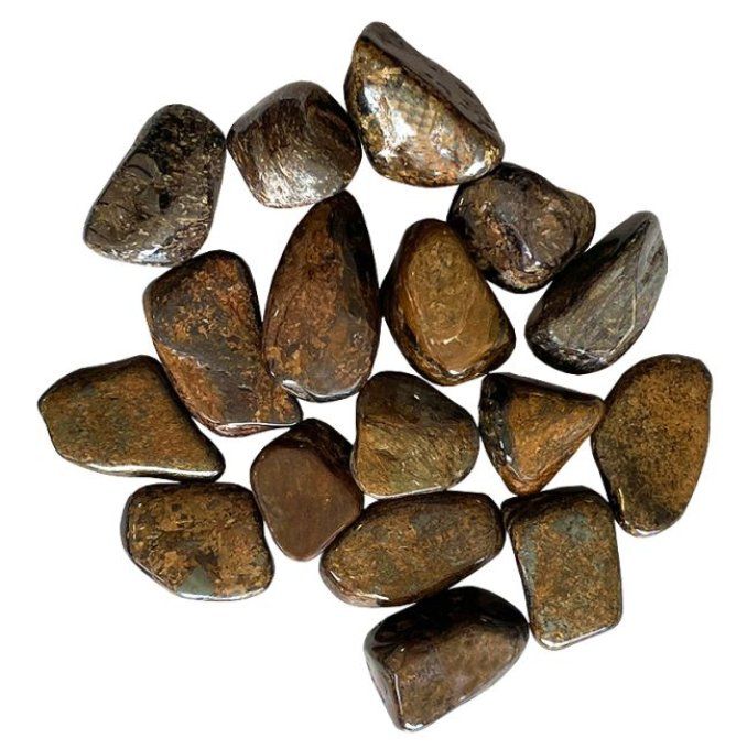 Pierre rouler Bronzite