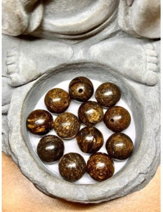 Perle Bronzite à l'unité