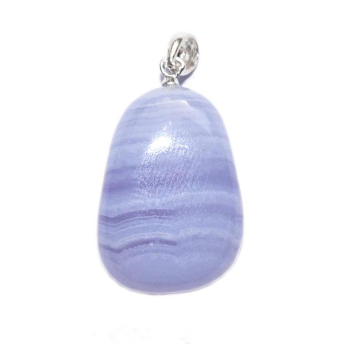 Pendentif Calcédoine forme libre