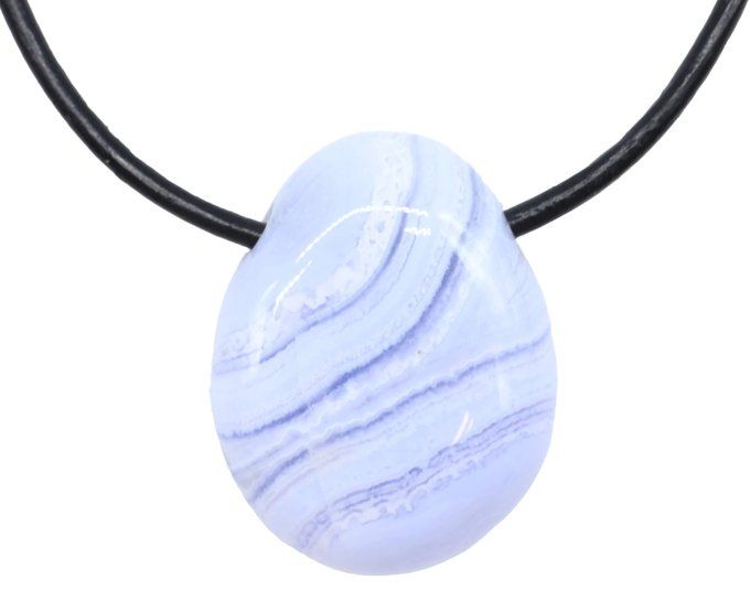Pendentif Calcédoine forme libre