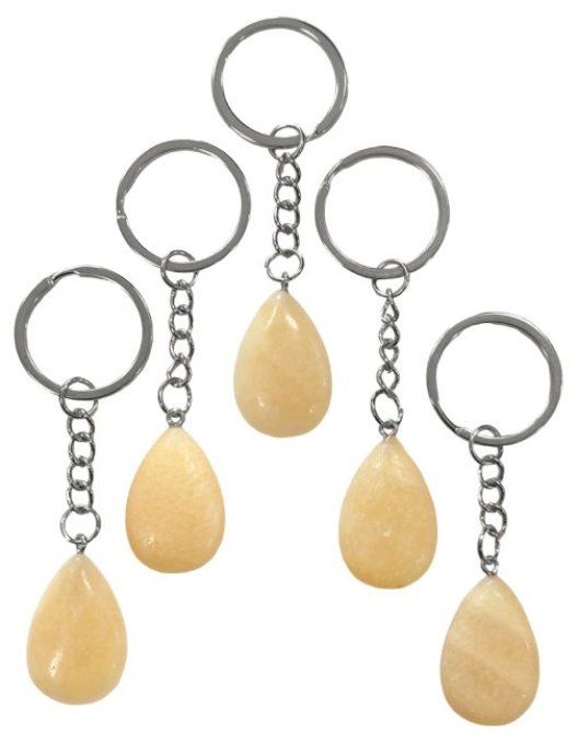 Porte clés Calcite orange