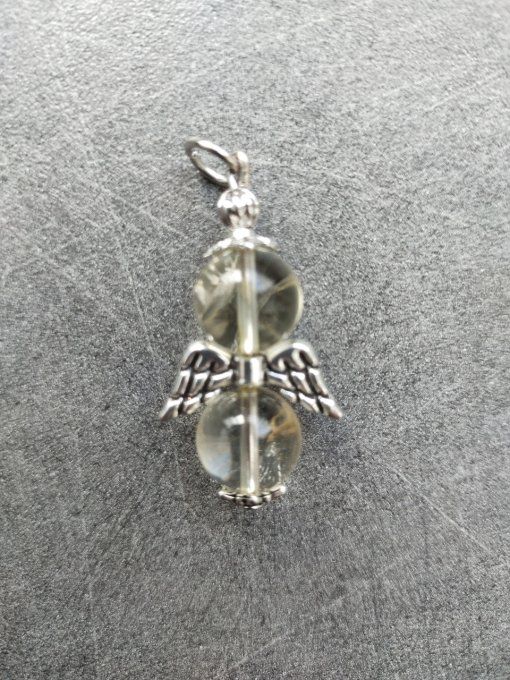 Pendentif ange Citrine