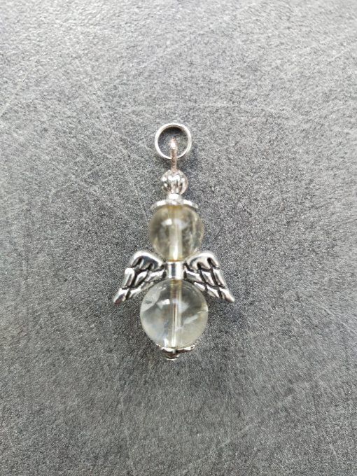 Pendentif ange Citrine