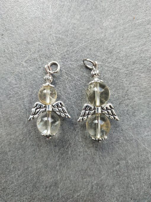 Pendentif ange Citrine