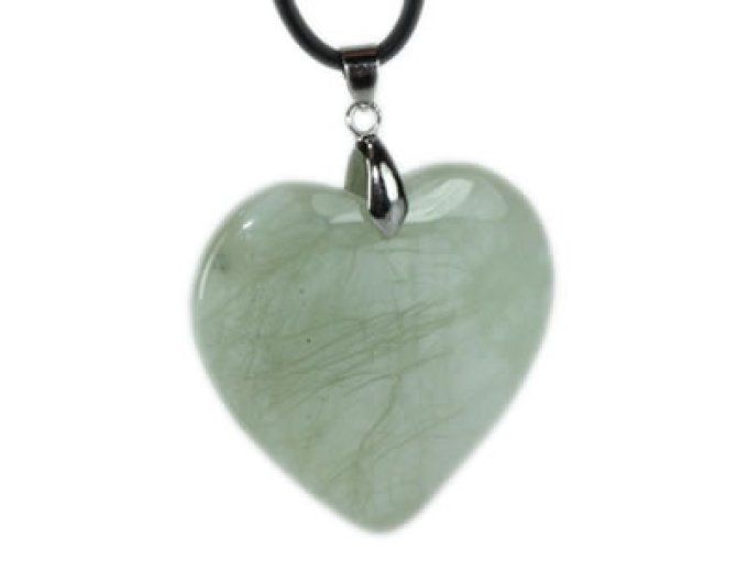 Pendentif Jade de chine coeur