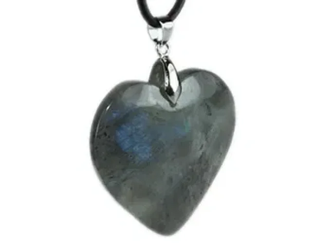 Pendentif Labradorite coeur