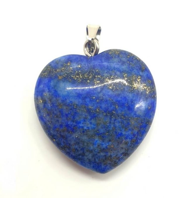 Pendentif Lapis lazuli coeur