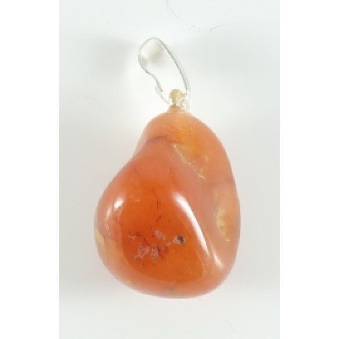 Pendentif Cornaline forme libre