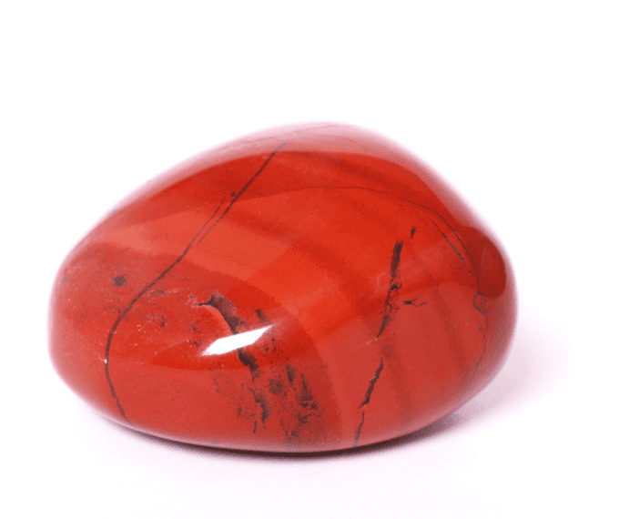 Pierre rouler Jaspe rouge