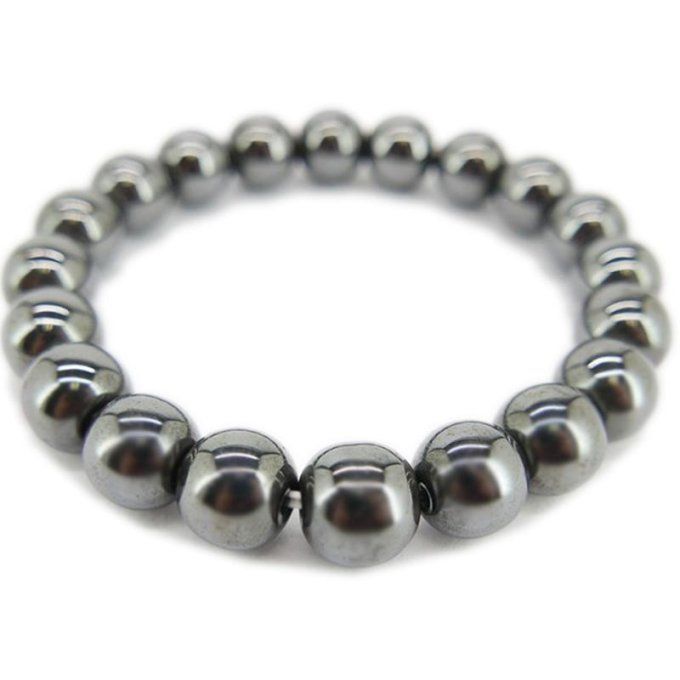 Perle Hématite à l'unité