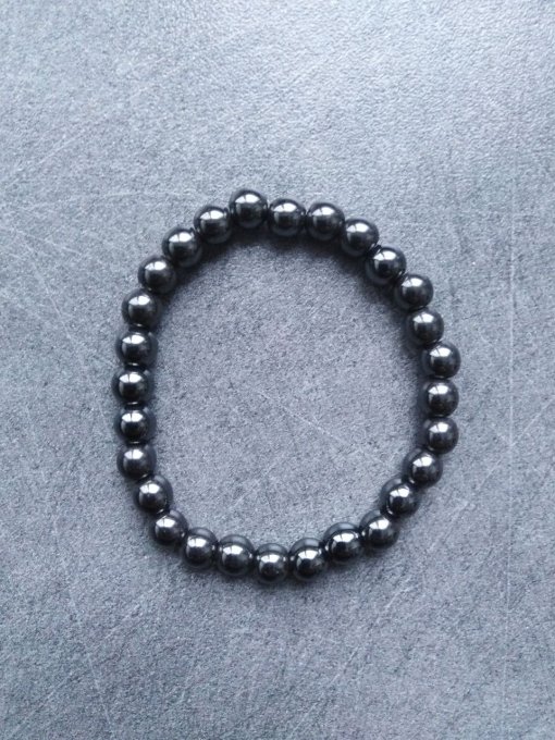 Bracelet Hématite (Taille enfant)