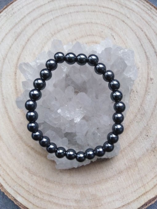 Bracelet Hématite (Taille enfant)