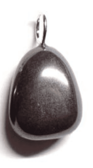 Pendentif Hématite forme libre